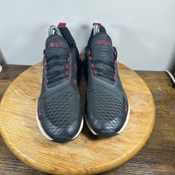 Nike Air Max 270 Anthracite Team Red Black Men\'s Size 8 Shoe‎ DZ4402-001 main image 2